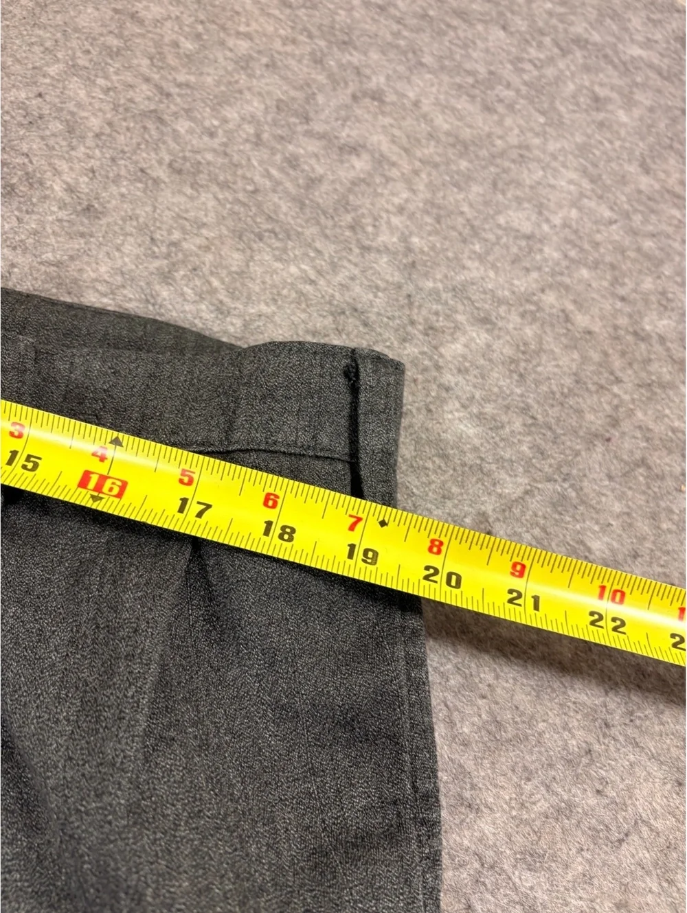 Vintage Trimlines Charcoal cropped pants size 38